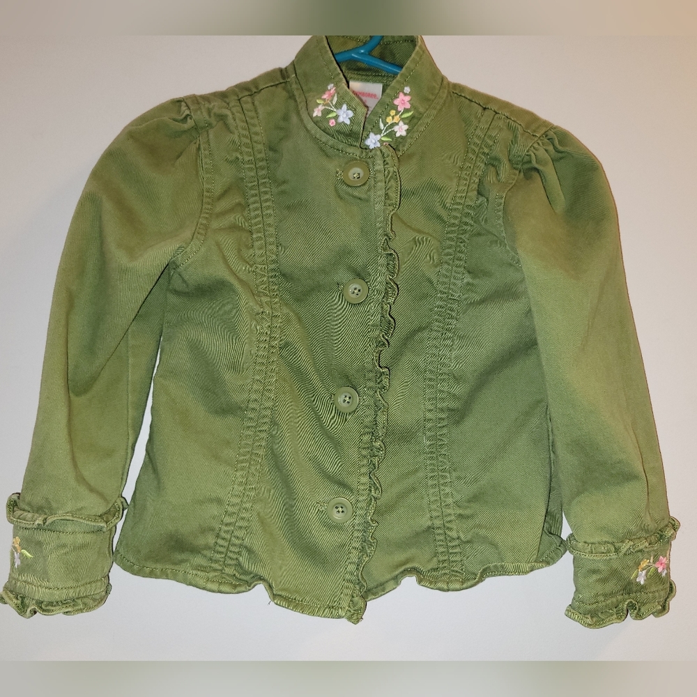 🧚‍♀️ Vintage Gymboree Fairy Fashionable Embroidered Mandarin Collared Jacket